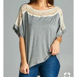 Jodifl Bohemian Crochet top